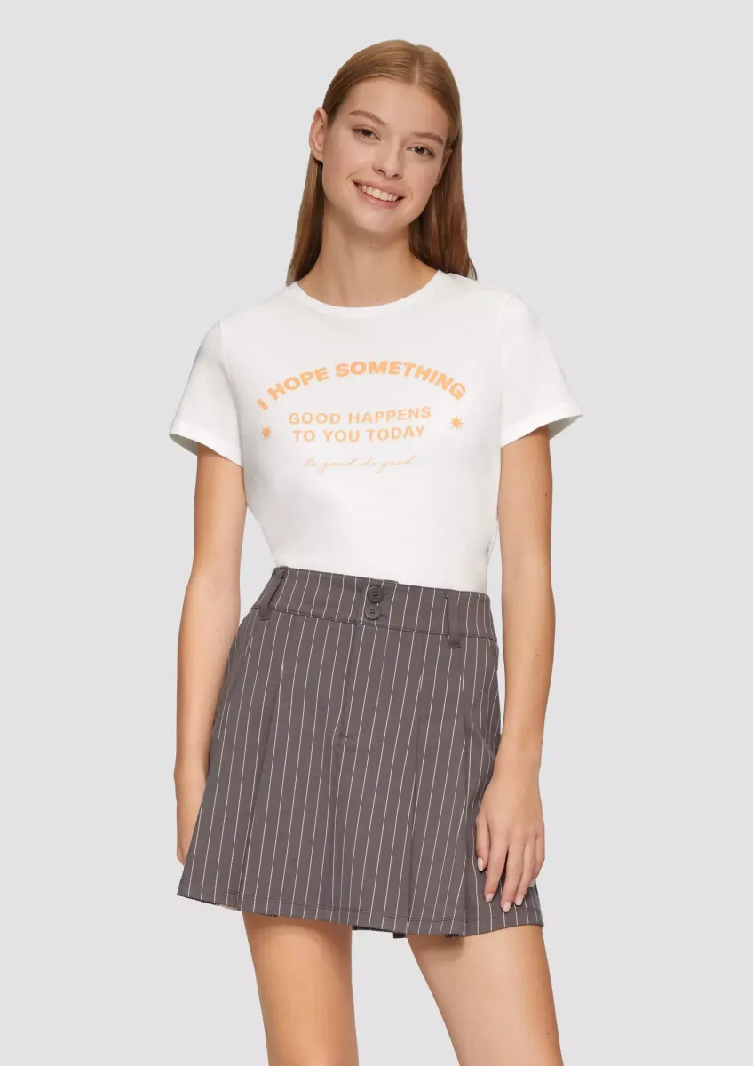 T-Shirt mit Frontprint