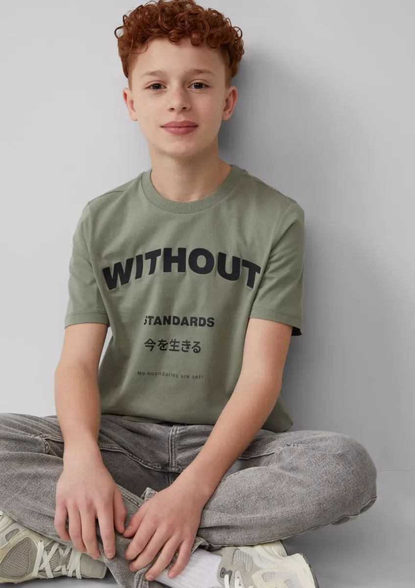 T-Shirt mit Frontprint