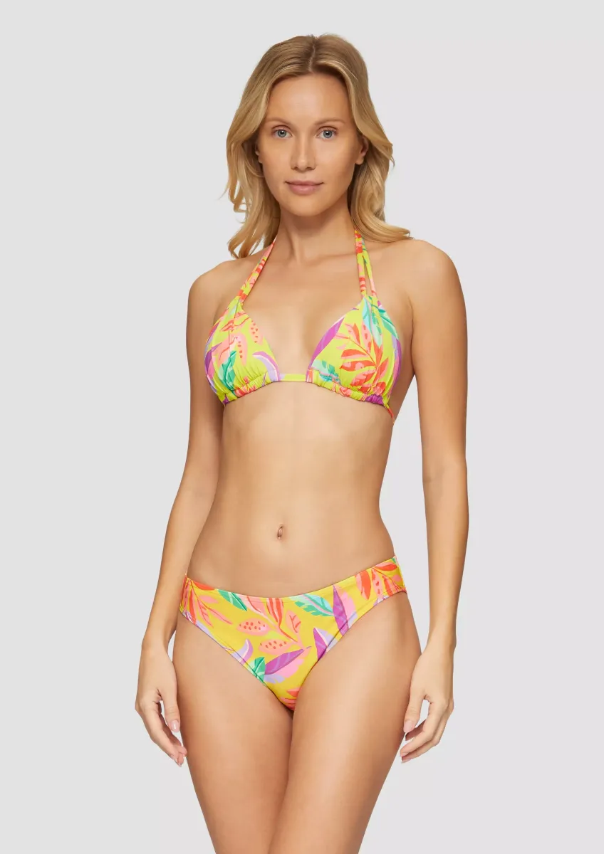 Umschlaghose mit Blumendruck