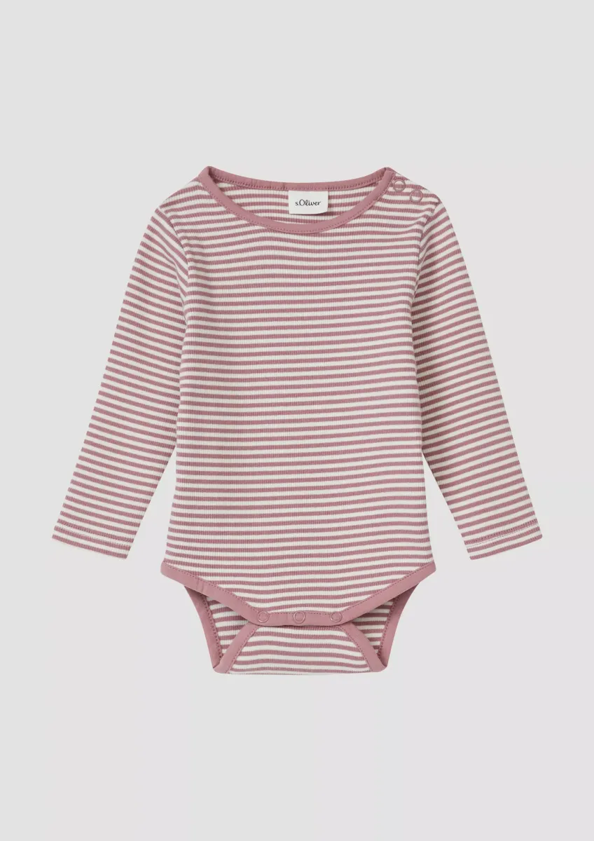 Unisex Body mit Rippstruktur