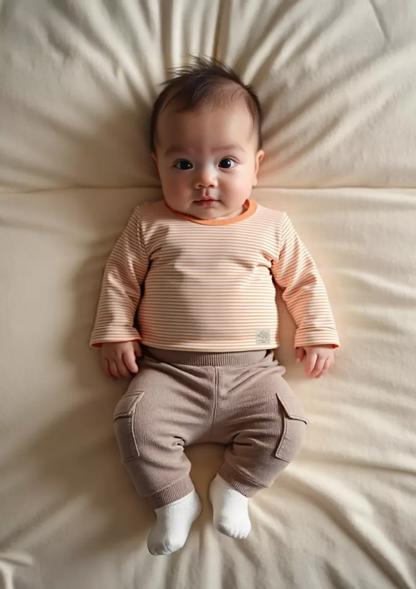 Unisex Langarmshirt aus Baumwoll-Rippware