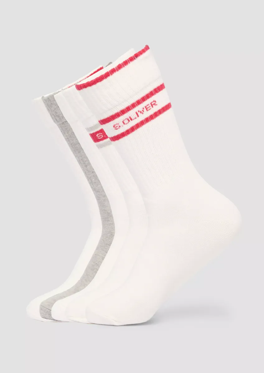 Unisex Langschaftsocken im 5er-Pack