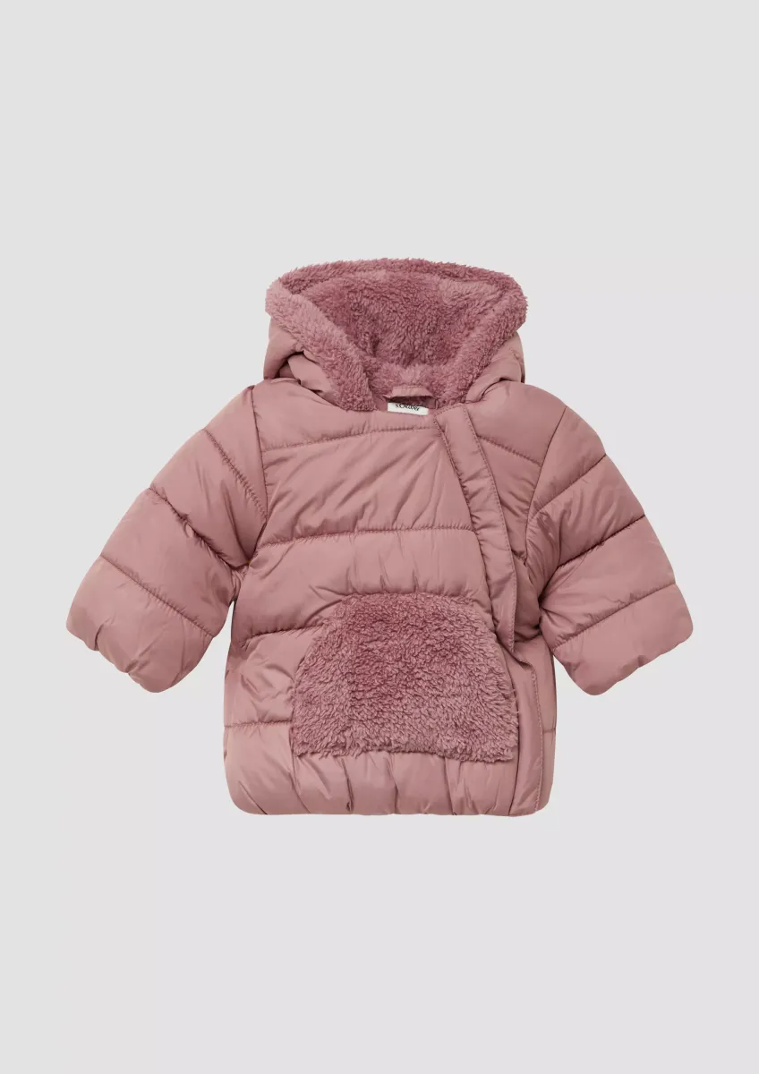 Unisex Steppjacke mit Teddyplüsch