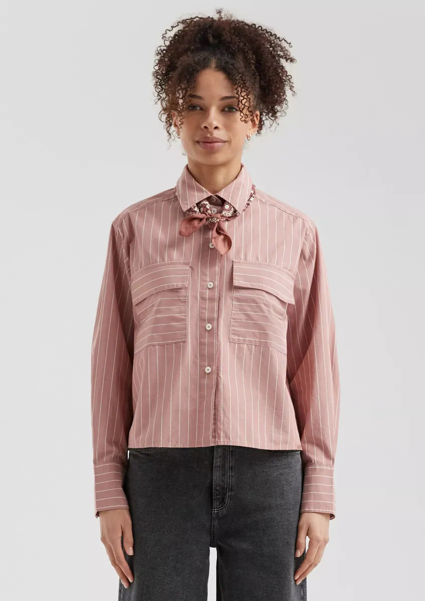 Verkürzte Bluse im Loose Fit