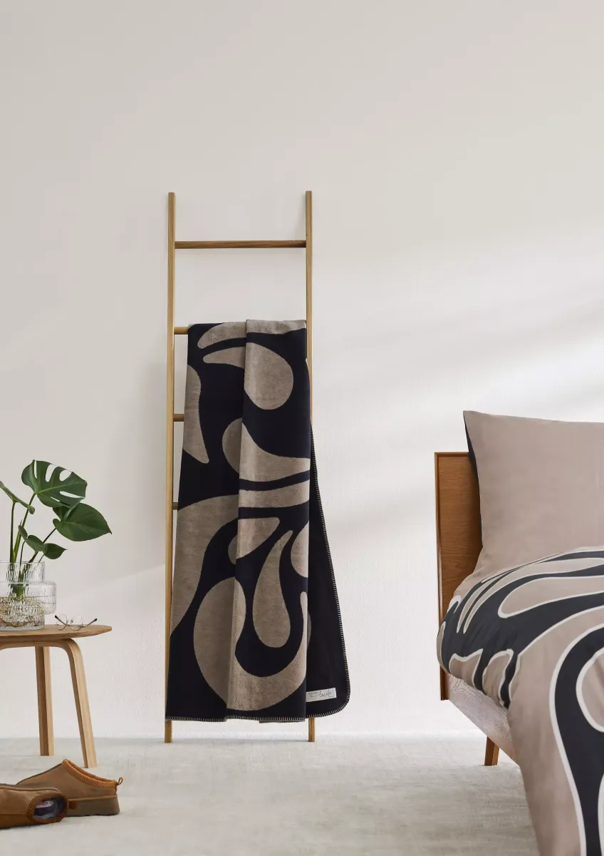 Weiche Decke aus Baumwollmix