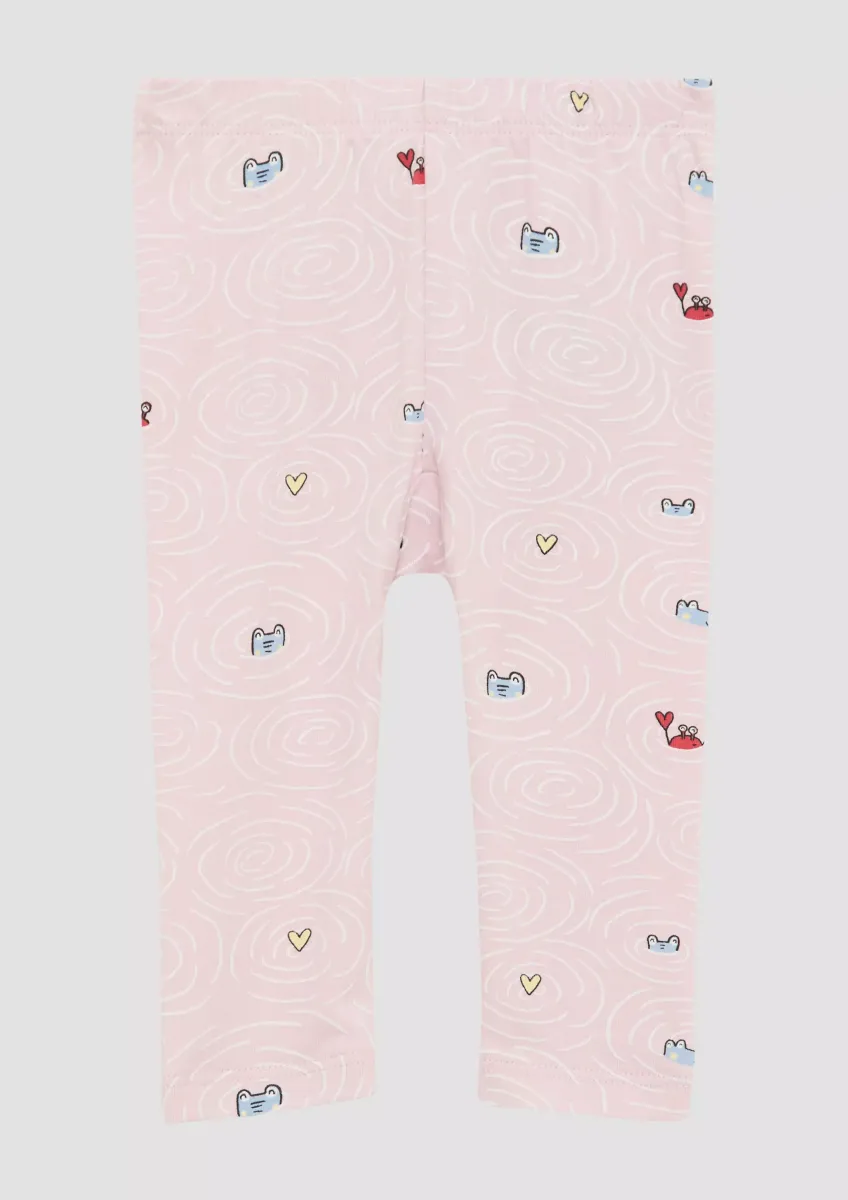 Weiche Leggings mit All-over-Print