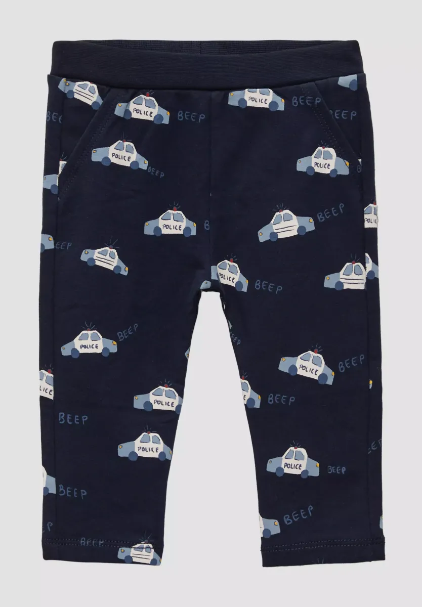 Weiche Sweathose mit Muster-Print