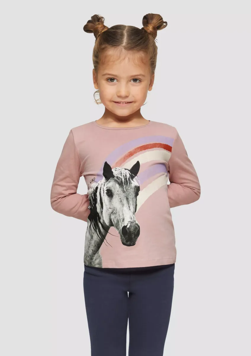 Weiches Langarmshirt mit Fotoprint