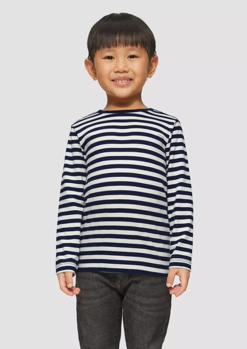 Weiches Longsleeve mit Streifen