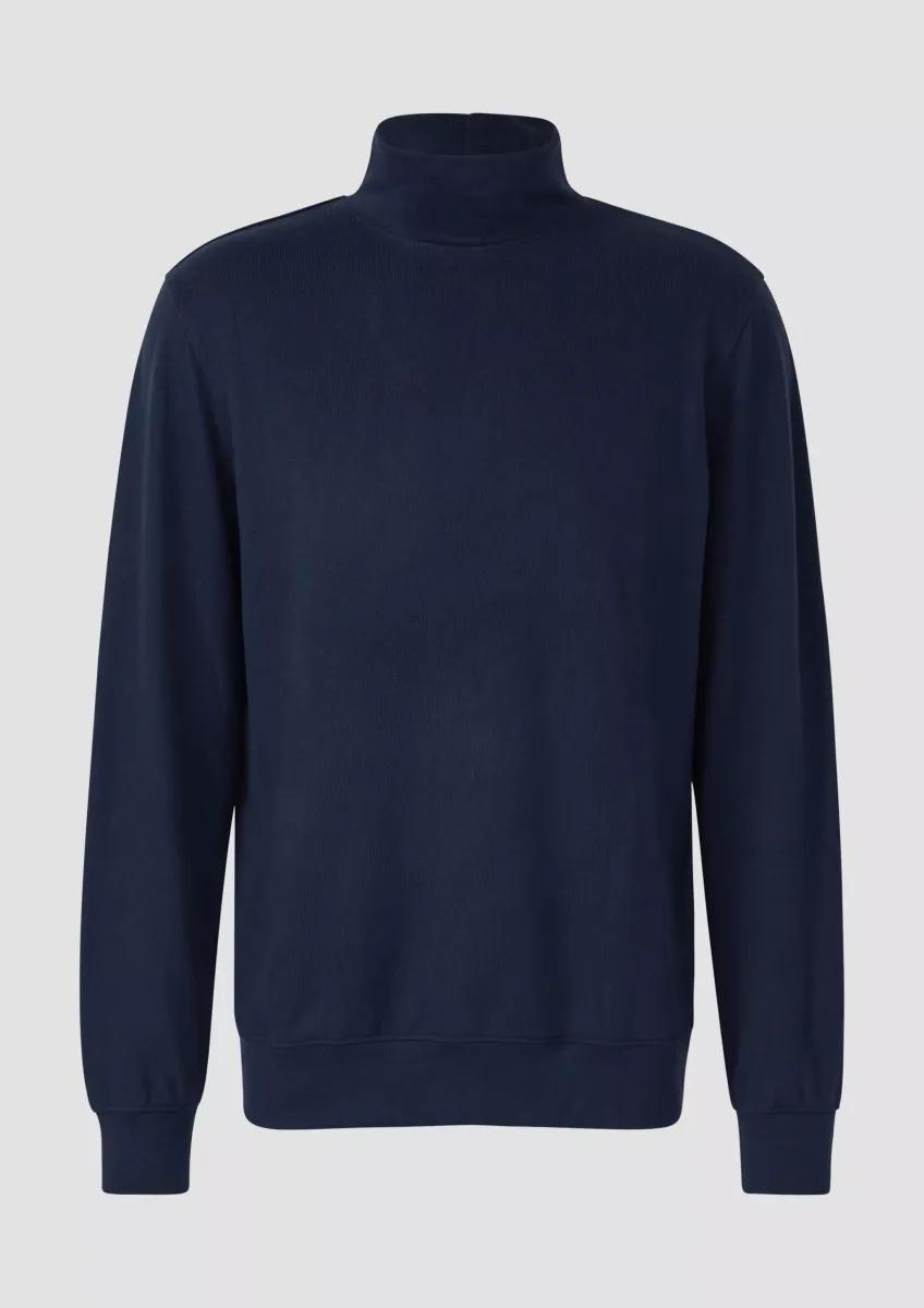 Weiches Sweatshirt mit Rollkragen