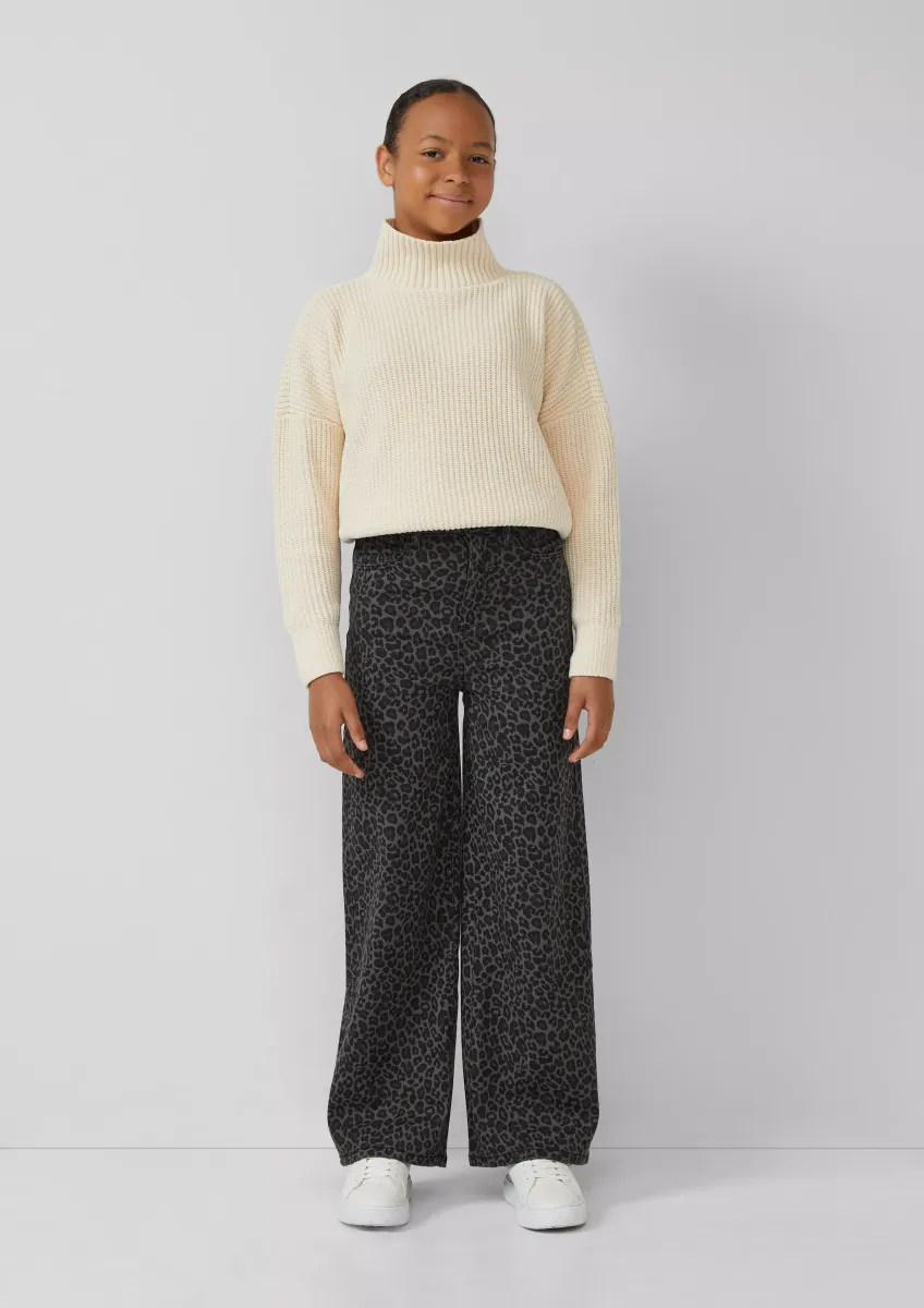 Wide Leg / Regular Fit / High Rise