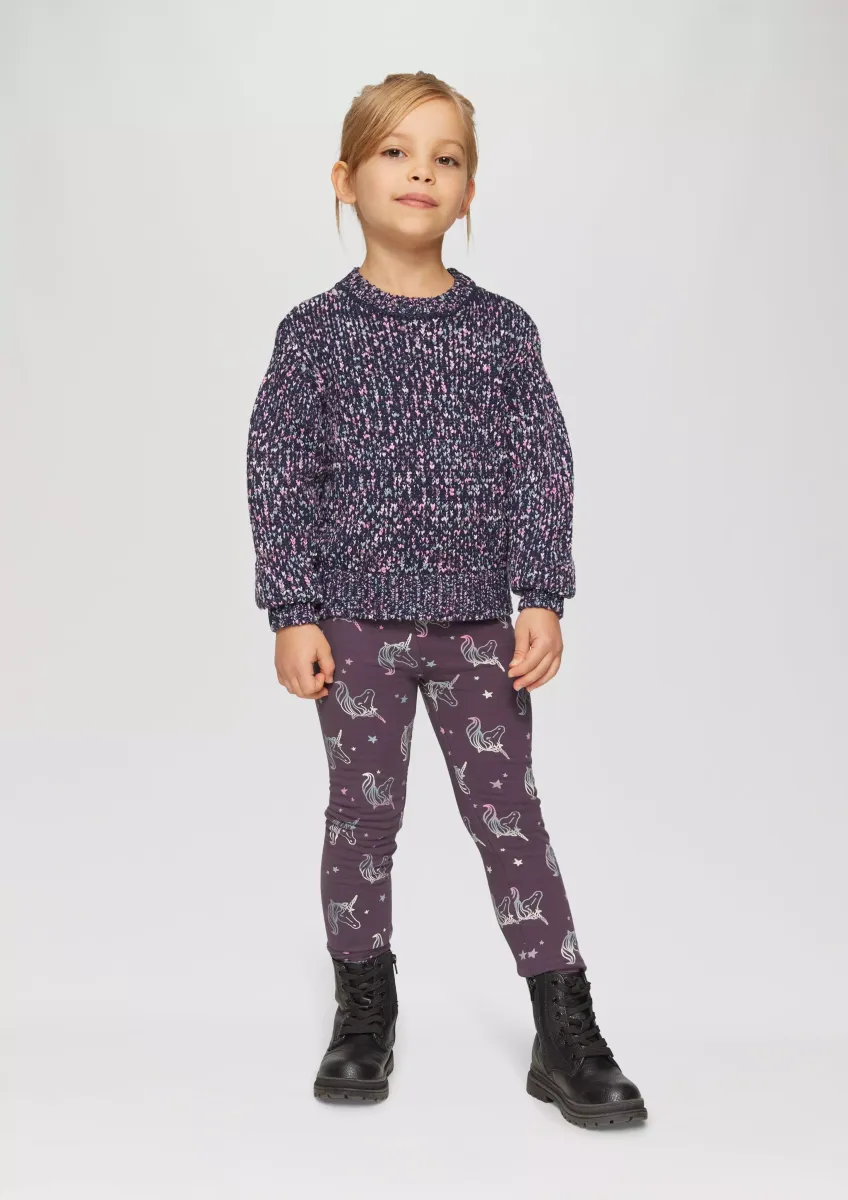 Wärmende Leggings mit All-over-Print