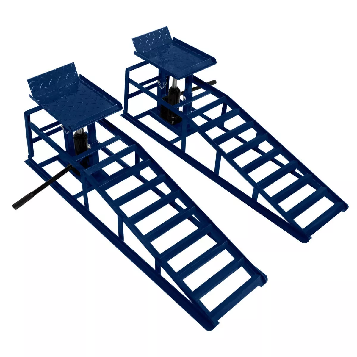 AUFFAHRRAMPEN Set mit hydraulischem Wagenheber – 3T