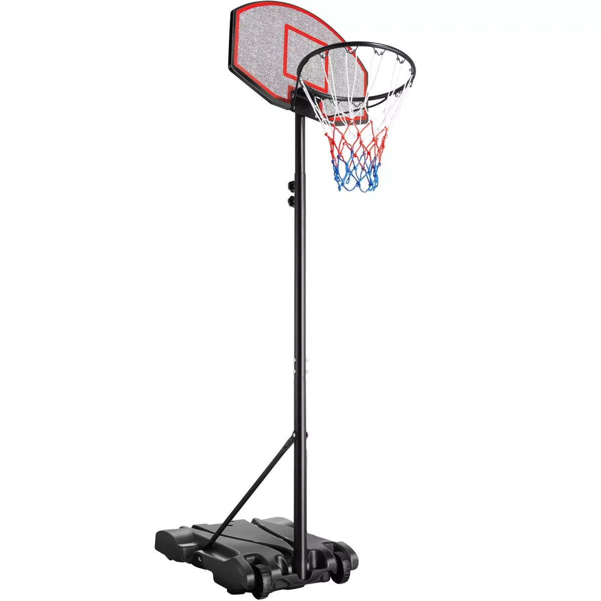 BASKETBALLKORB Harlem,rollbar,schwarz