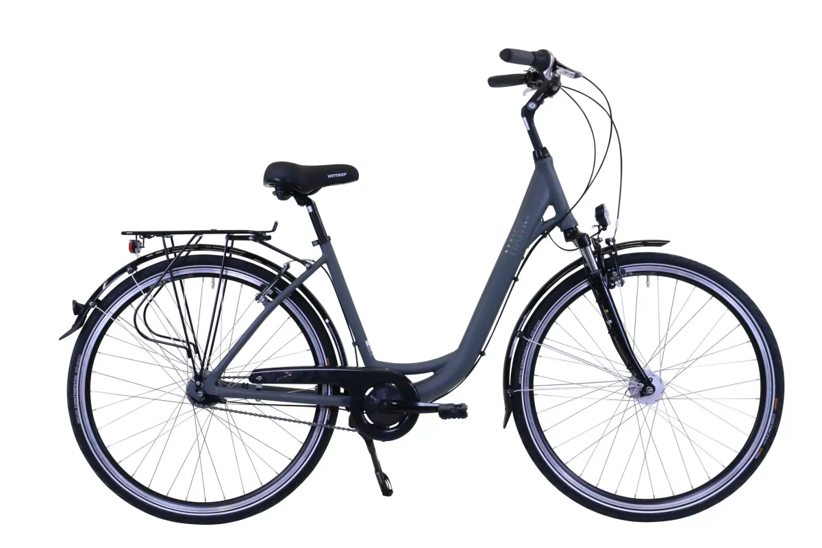 CITYBIKE City Wave Deluxe Plus Grey 7 Gang 26 Zoll 44cm & 28 Zoll 46cm