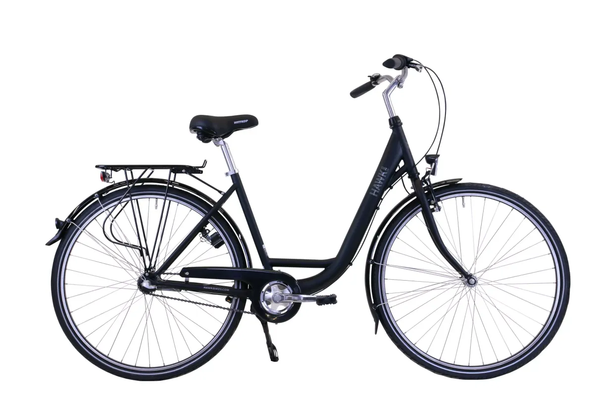 CITYBIKE City Wave Premium Black 3 Gang 26 Zoll 43cm RF