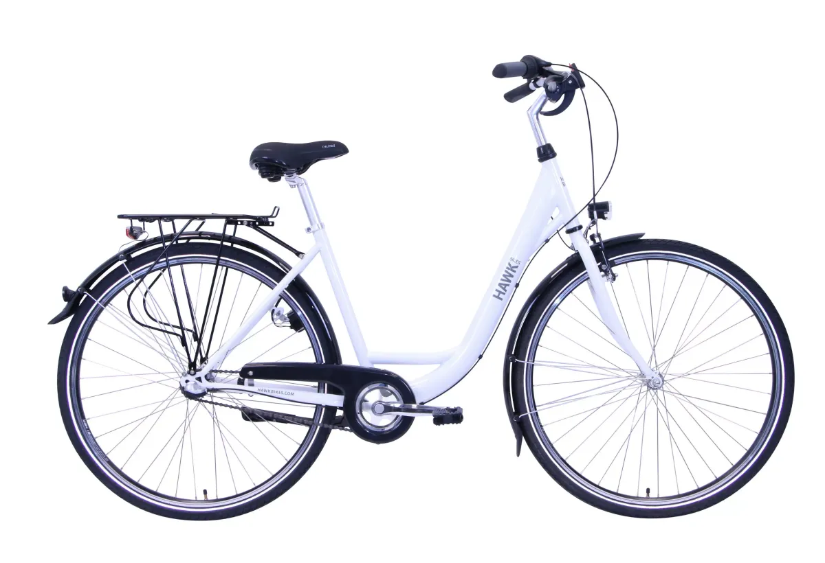 CITYBIKE City Wave Premium White 3 Gang 26 Zoll 43cm & 28 Zoll 48cm