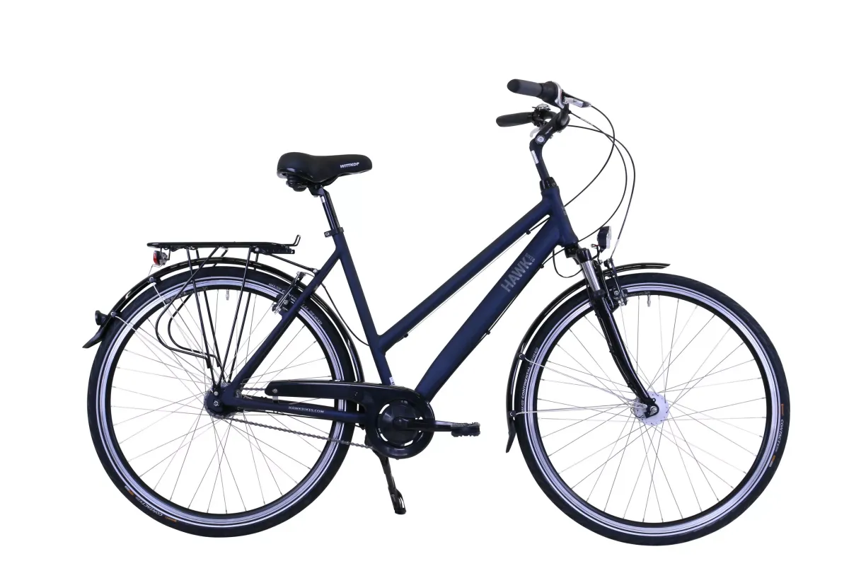 CITYBIKE Citytrek Lady Deluxe Ocean Blue 7 Gang 28 Zoll Größe: 53cm