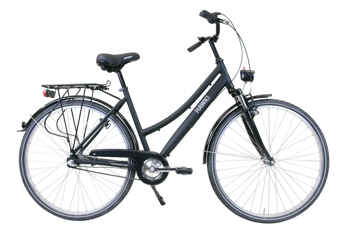 CITYBIKE Citytrek Lady Premium Black 3 Gnag 28 Zoll Größe: 48cm