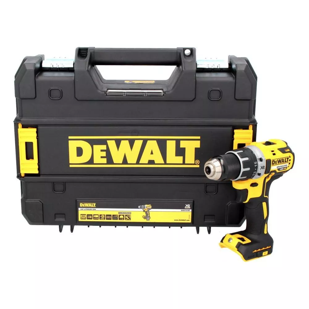 DEWALT DCD 791 NT Akku Bohrschrauber 18 V 70 Nm Brushless + TSTAK - ohne Akku, ohne Ladegerät