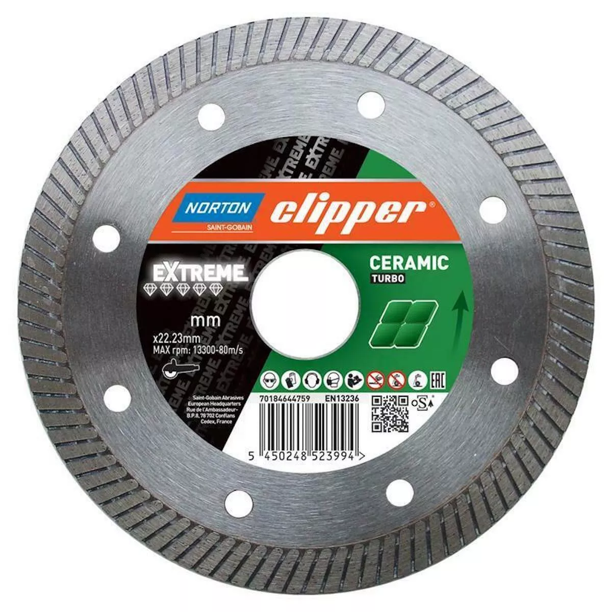 DIAMANTTRENNSCHEIBE Extreme Ceramic Turbo- 125 22,2 mm 70184644760