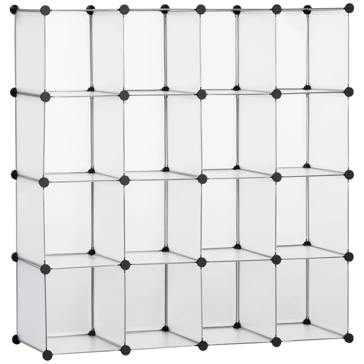 DIY Regalsystem, Kleiderschrank, Weiß