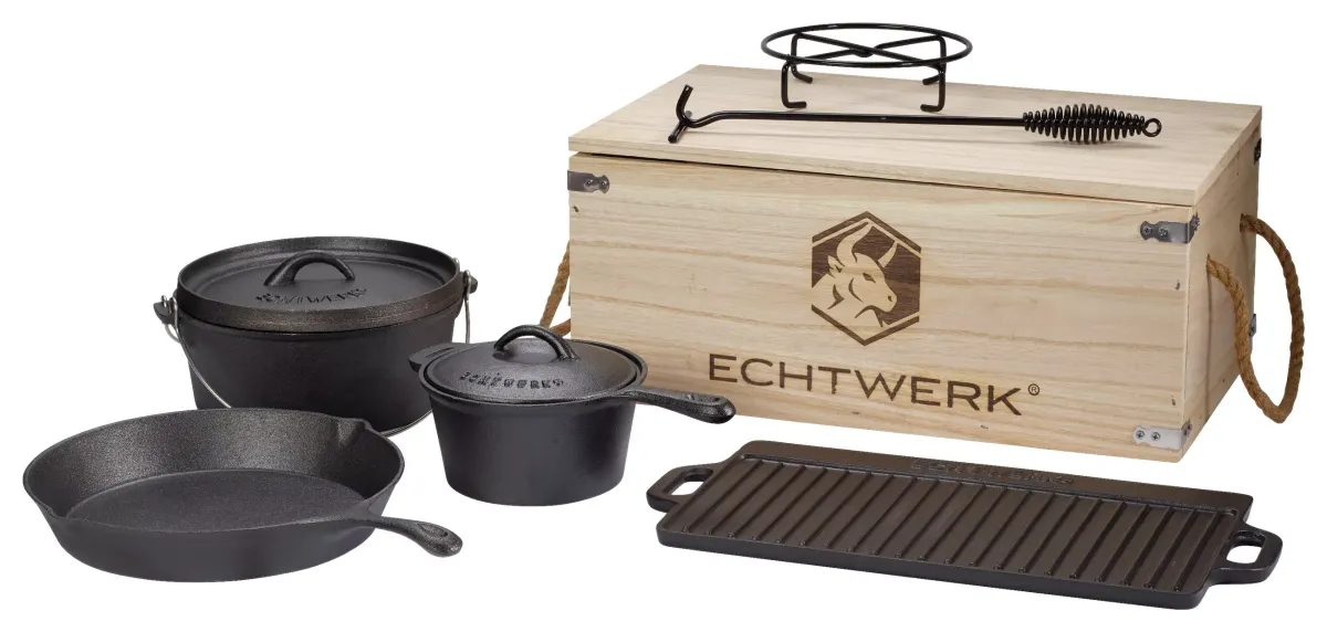 DUTCH-OVEN-SET Schwarz