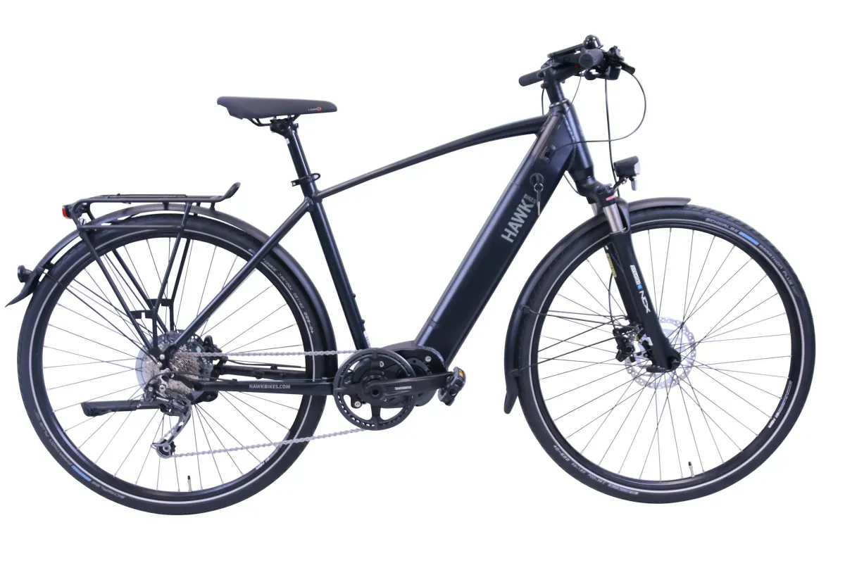 E-CITY Wave E-Bike Integrated Steps Gent 9 Gang 28 Zoll Gr:50cm