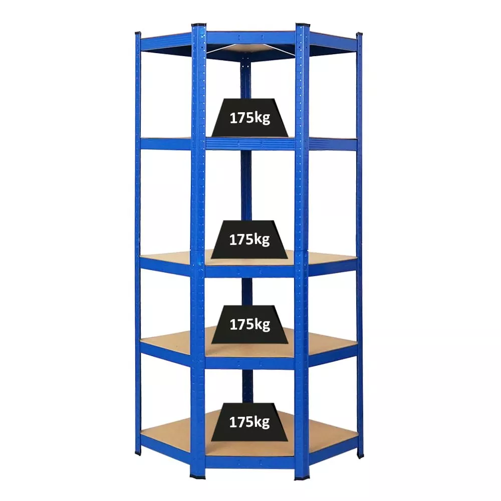 ECKREGAL Ragnar 180x70x40 cm Fachlast 175 kg Blau