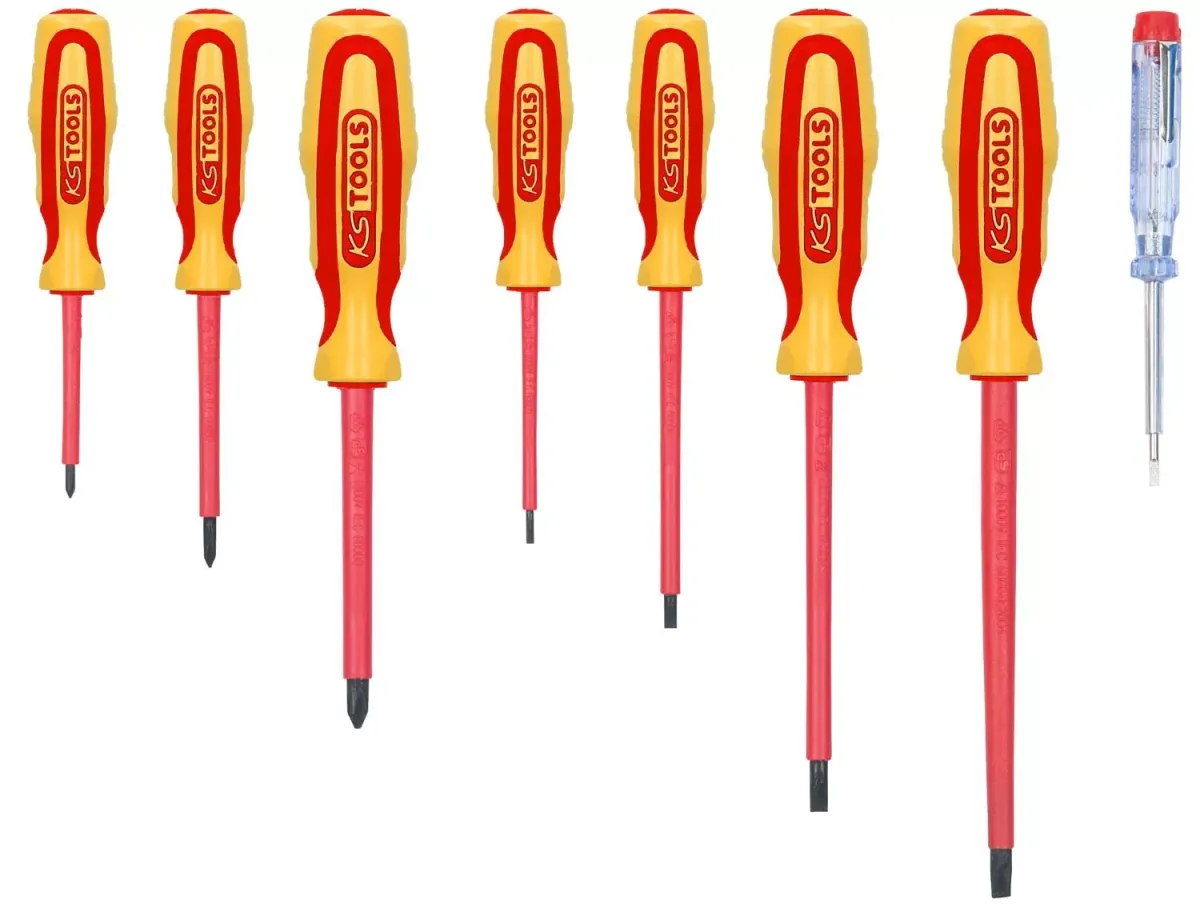 ERGOTORQUE VDE SCHRAUBENDREHER-SATZ, PH+SCHLITZ, 8-TLG