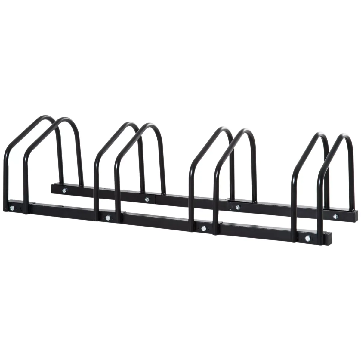 FAHRRADSTÄNDER, Stahl, Schwarz, 110x33x27cm