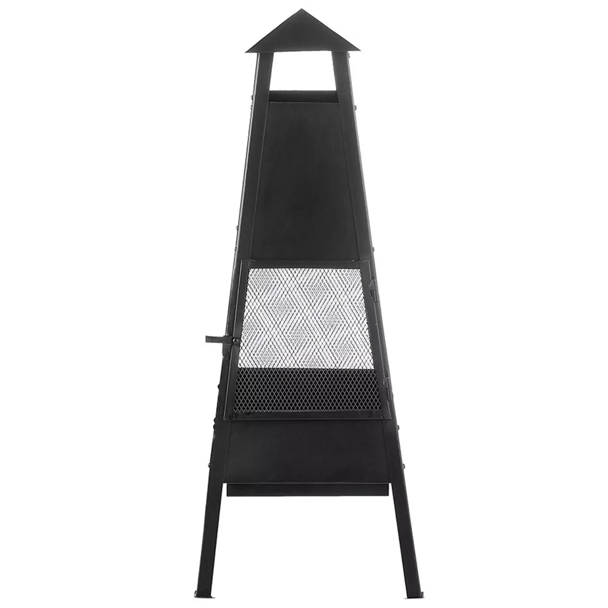 FEUERSTELLE Stah schwarz Yasur