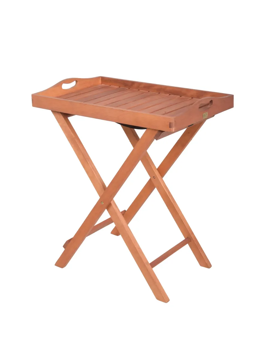 GARTENBEISTELLTISCH 44/74/68 cm Holz