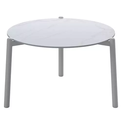 GARTENBEISTELLTISCH 60/60/38,5 cm Metall, Keramik
