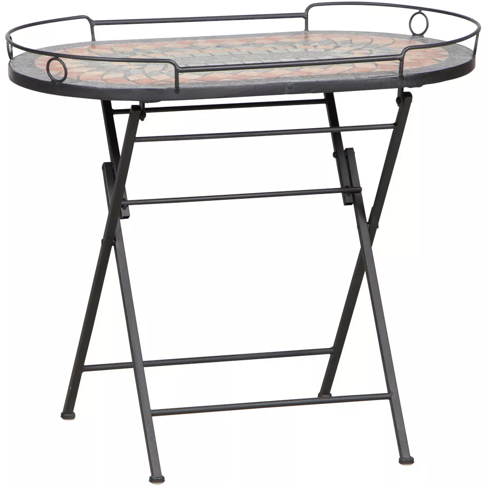 GARTENBEISTELLTISCH 68/41/60 cm Keramik