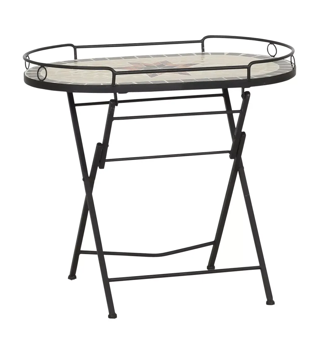 GARTENBEISTELLTISCH 68/41/60 cm Keramik