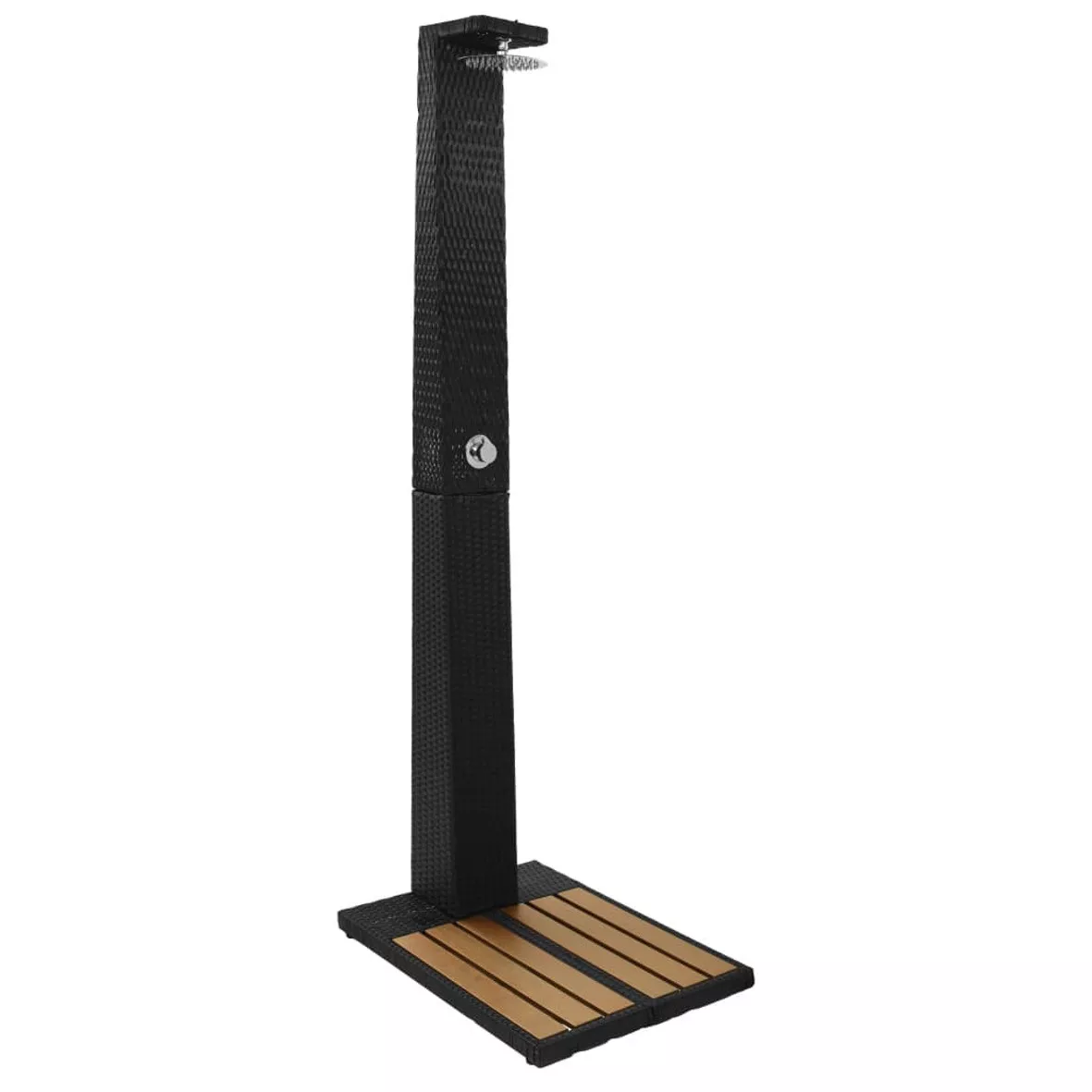 GARTENDUSCHE POLY RATTAN WPC