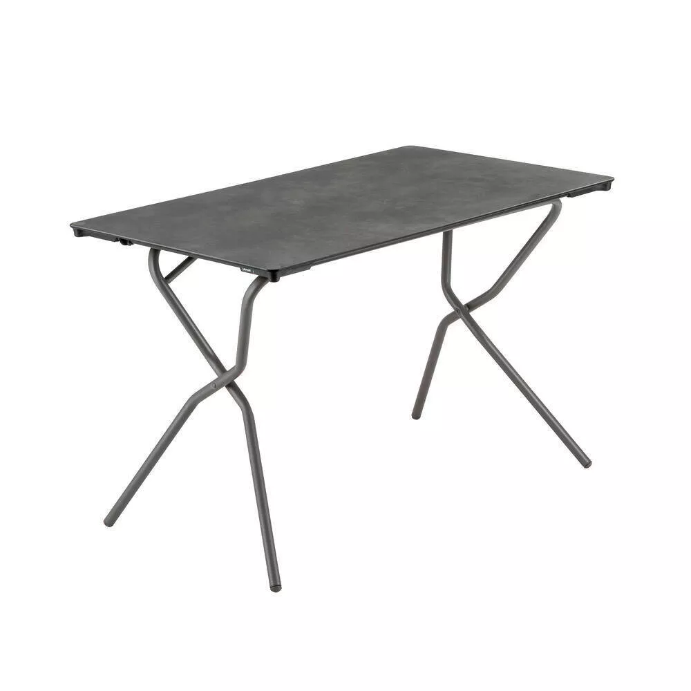 GARTENKLAPPTISCH 110/68/73 cm Metall, Holzwerkstoff rechteckig