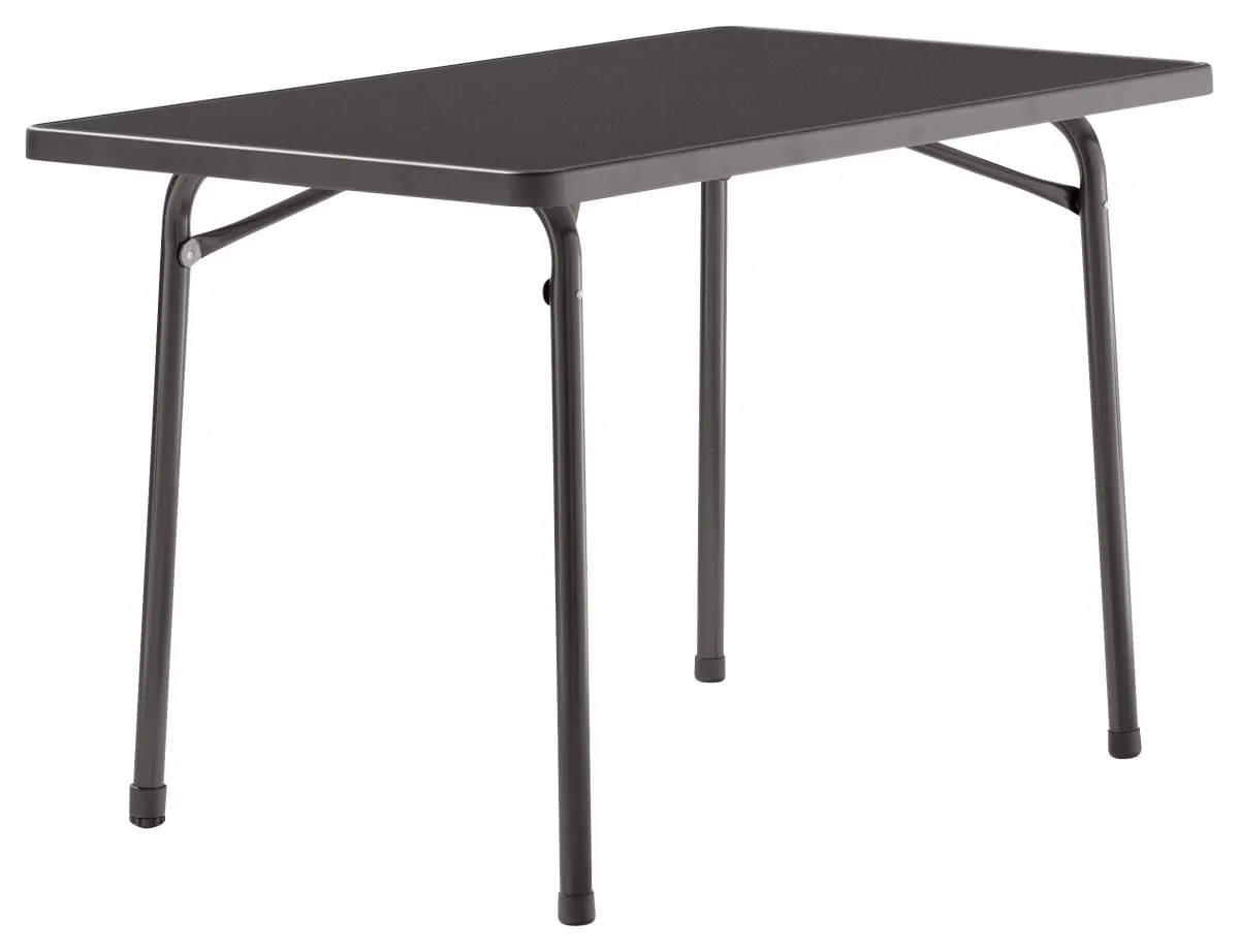 GARTENKLAPPTISCH 115/70/72 cm Metall rechteckig