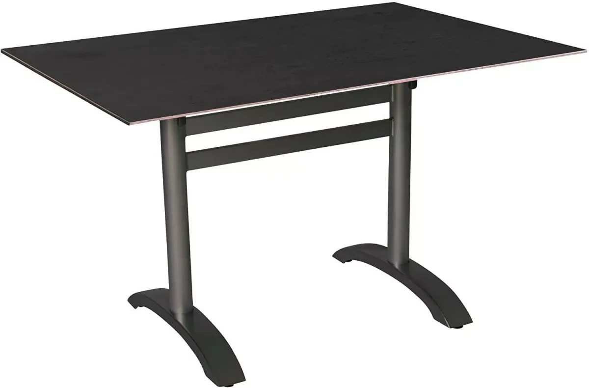 GARTENKLAPPTISCH 120/80/72 cm Metall, Holzwerkstoff rechteckig