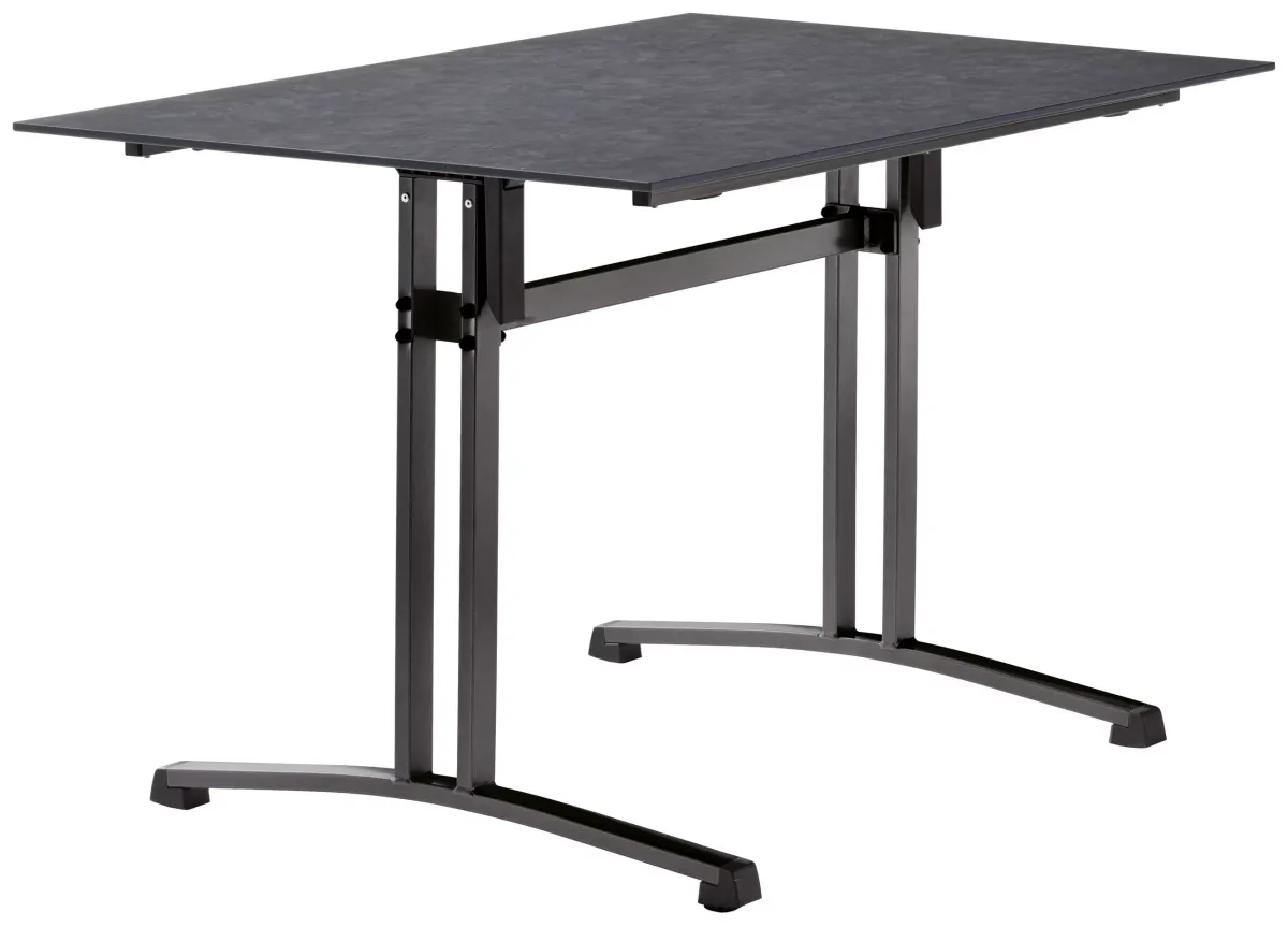 GARTENKLAPPTISCH 120/80/73 cm Metall, Holzwerkstoff rechteckig