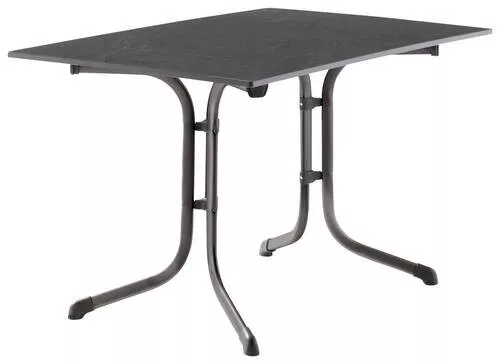 GARTENKLAPPTISCH 120/80/73 cm Metall, Kunststoff rechteckig