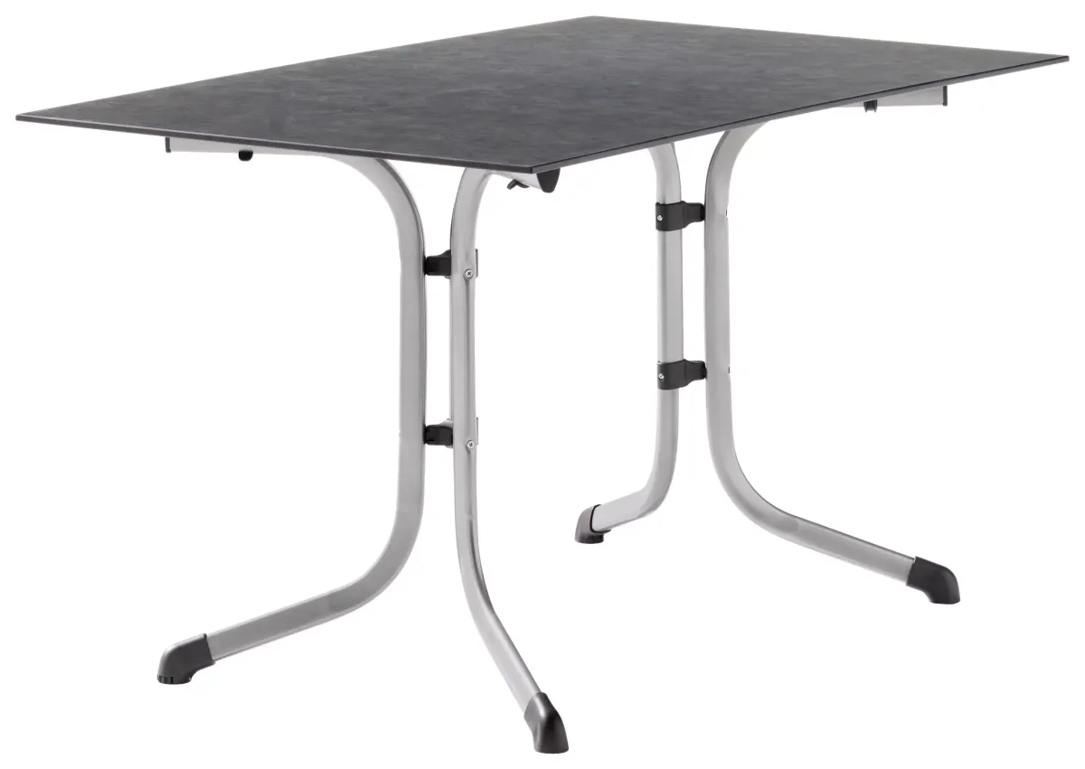 GARTENKLAPPTISCH 120/80/73 cm Metall, Kunststoff rechteckig