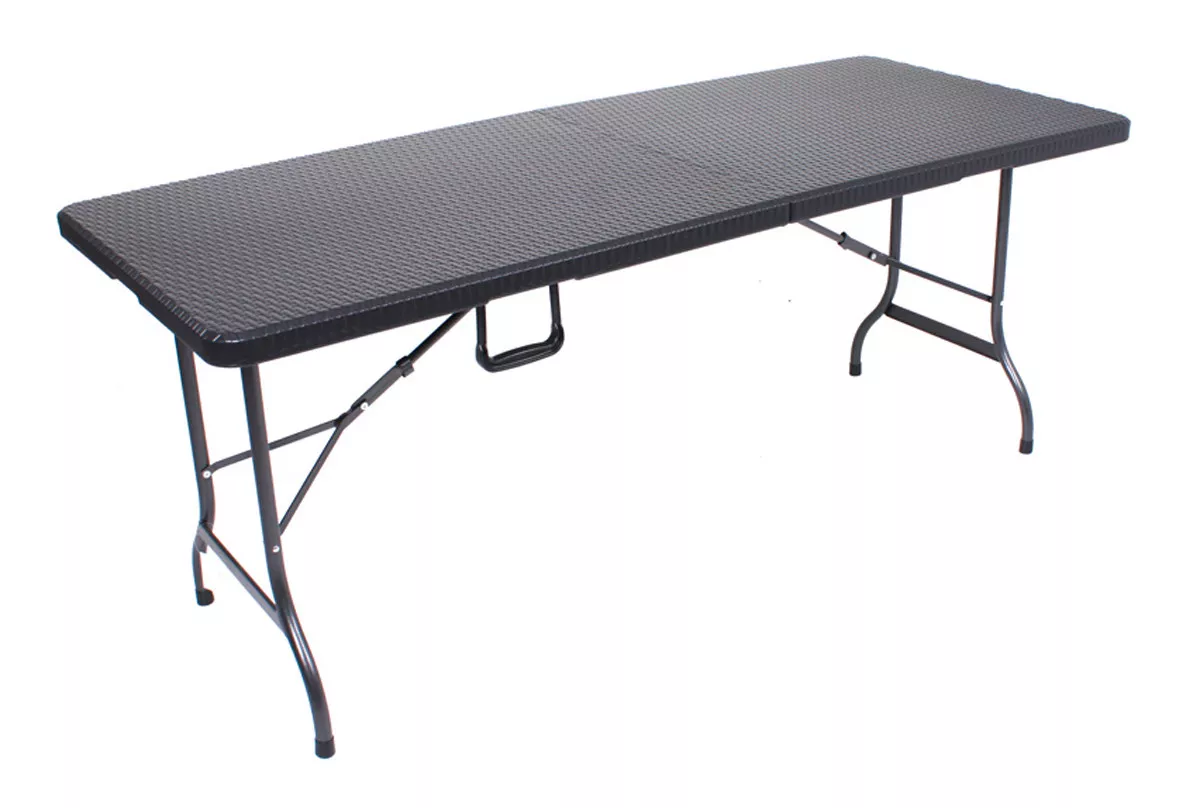 GARTENKLAPPTISCH 180/75/72 cm Metall, Kunststoff rechteckig