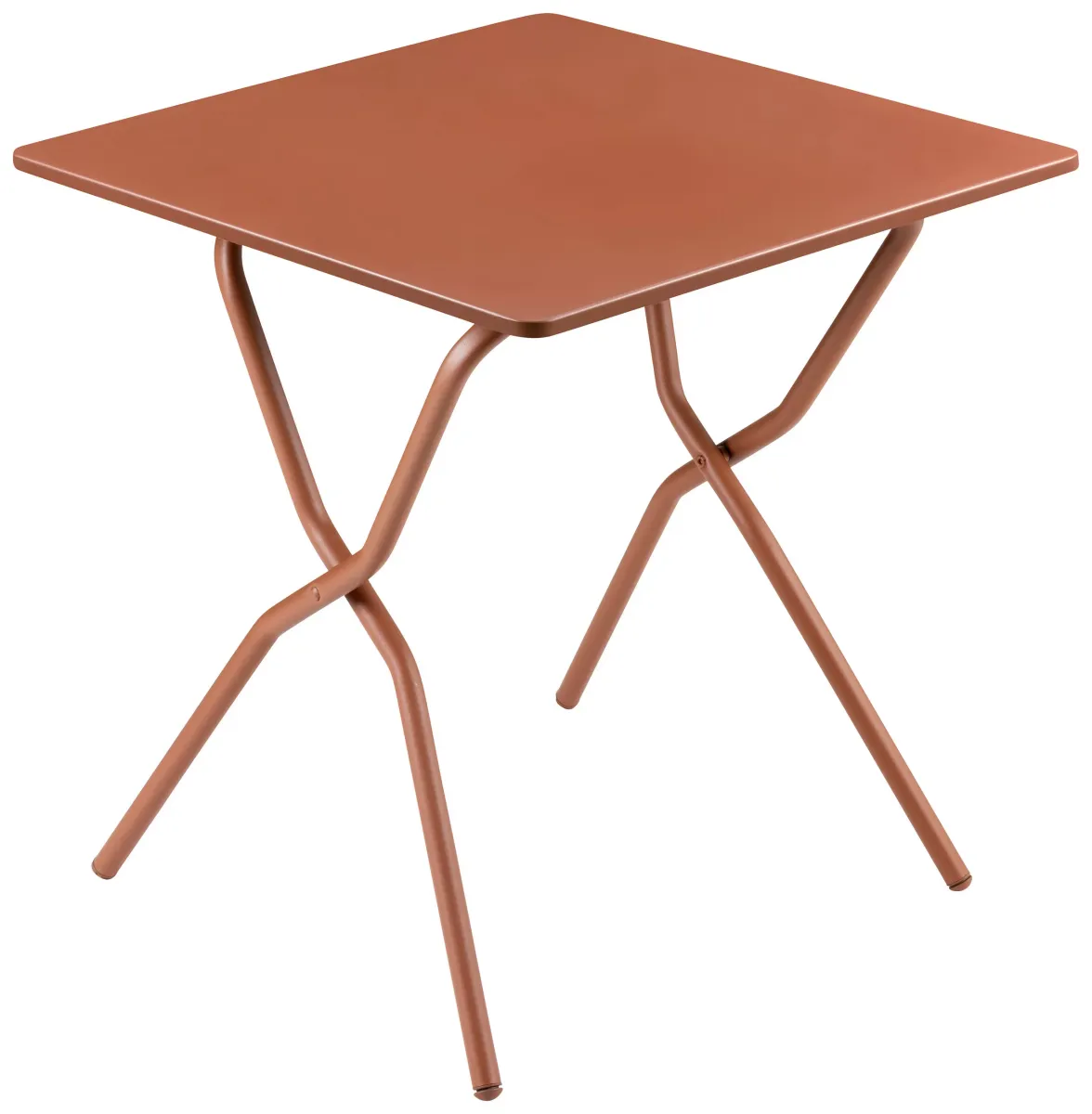 GARTENKLAPPTISCH 70/64/73 cm Metall rechteckig