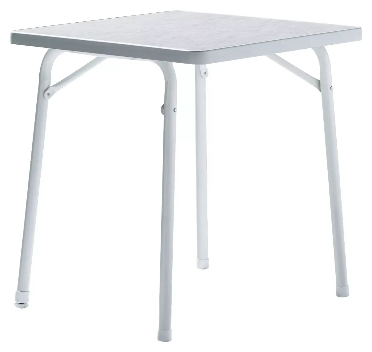 GARTENKLAPPTISCH 70/70/72 cm Metall quadratisch