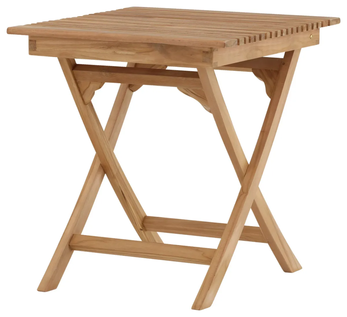 GARTENKLAPPTISCH 70/70/75 cm Holz rechteckig