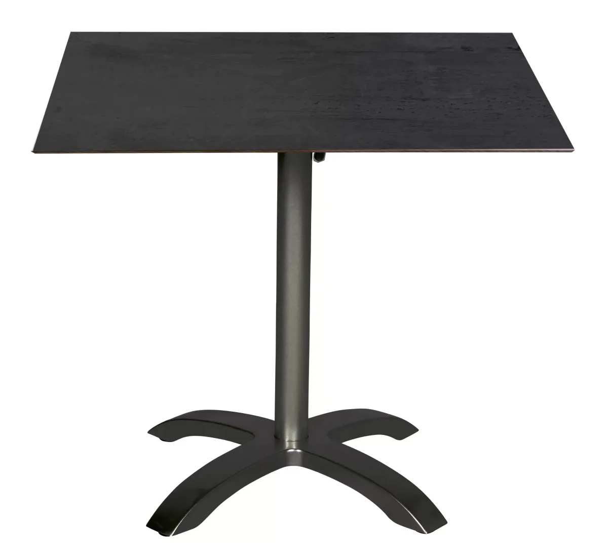 GARTENKLAPPTISCH 80/80/72 cm Metall, Holzwerkstoff quadratisch