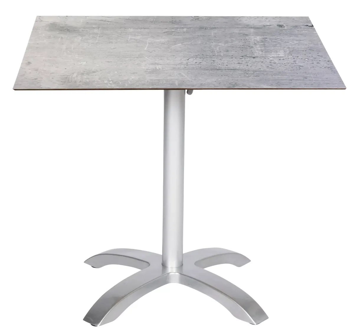 GARTENKLAPPTISCH 80/80/72 cm Metall, Holzwerkstoff quadratisch