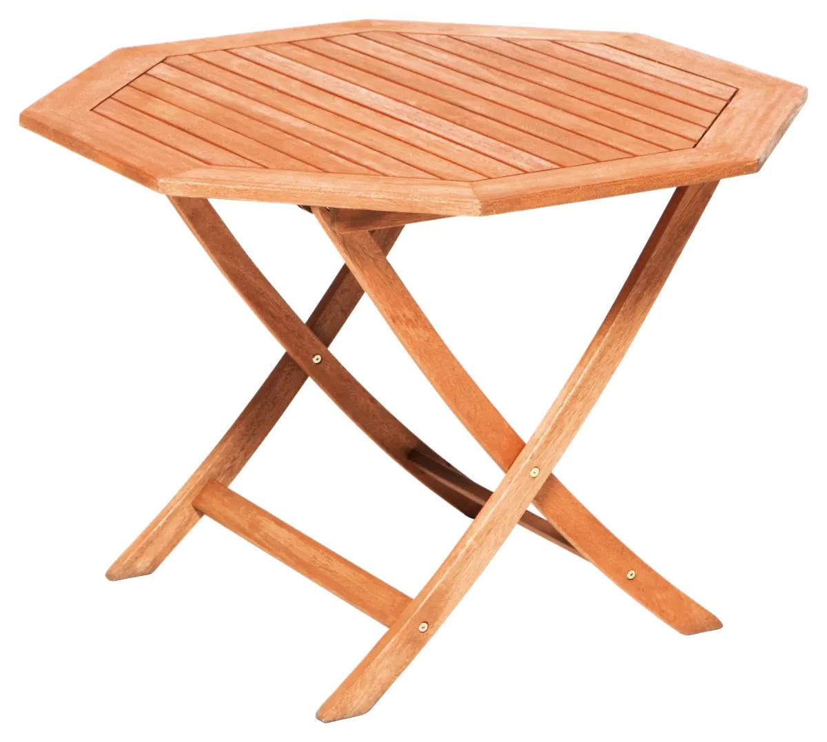 GARTENKLAPPTISCH Holz rund